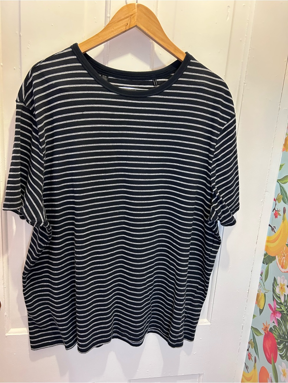 Buffalo David Bitton Men's Striped Long Sleeve Tee Shirt - XL / TG